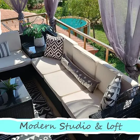 Modern Studio&loft By The Sea * Epanomí