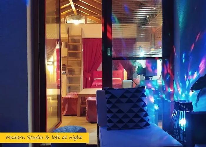 Modern Studio&loft By The Sea Epanomi