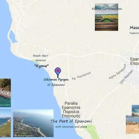 Modern Studio&loft By The Sea Epanomi